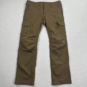 Under Armor Women’s Cargo Pants Size 10 Ripstop Brown Tactical Pockets - Picture 1 of 10