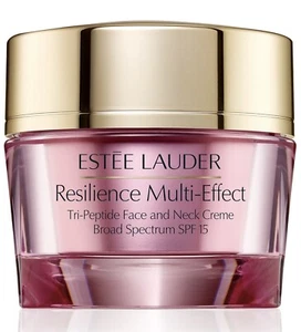 Estee Lauder Resilience Multi-Effect Tri Peptide Face & Neck SPF15 Cream 15ml - Picture 1 of 2