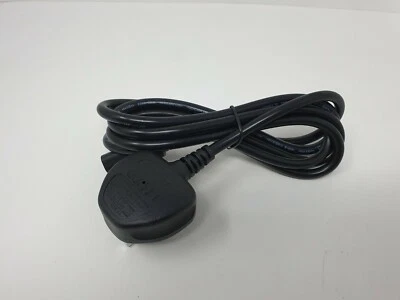 Samsung LE32A558P3FX 32 inch TV Mains Power Cable Lead IEC 1.8m 3 PIN UK PLUG  - Image 1 of 4