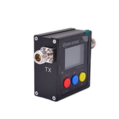 Surecom SW102 VSWR Power Meter 125-525MHz N-J SL16 RF Watt Frequency Counter - Image 1 of 4