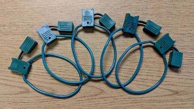 5pc 10 AWG 10 Gauge In Line Inline Blade Style Fuse Holder Moisture Resistant - Image 1 of 4