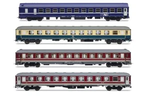 RIVAROSSI HR4374 FS DBNS 4-UNIT PACK 1 CARROZZE ITALIA-OLANDA EP.V 1:87 - Picture 1 of 1