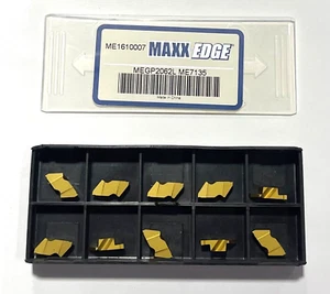 Maxx-Edge Carbide Insert MEGP2062L Grade ME7135 Grooving Inserts 10 Pack - Picture 1 of 1