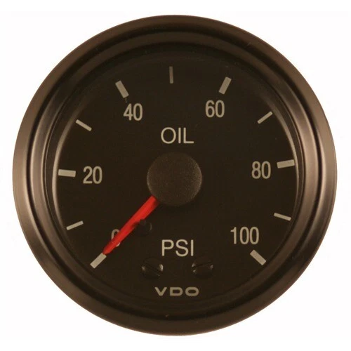 VDO 150-030 PRES.GAUGE 100PSI OIL - Image 1 of 1