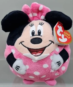 Ty UK Minnie Mouse 5-inch Ty UK Disney Beanie Ballz With Tags. - Picture 1 of 8