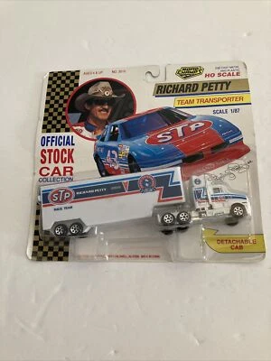Road Champs 1992 Richard Petty Official Stock Car Collection Team Transporter  - Image 1 of 2