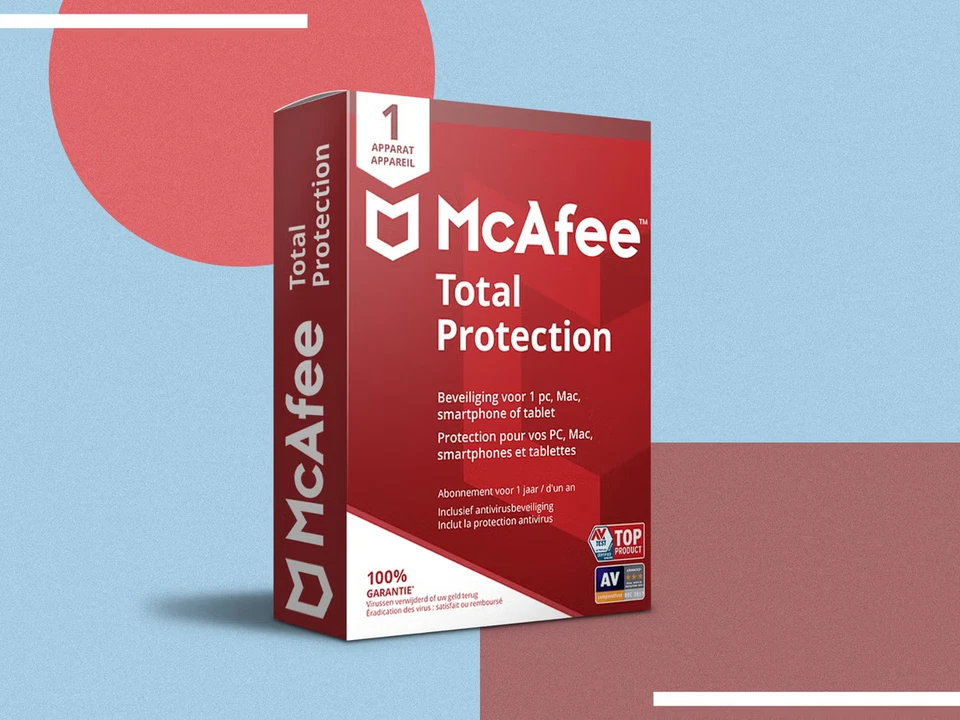 McAfee Total Protection 2024 | Antivirus Internet Security Software | Download - Image 1 of 1