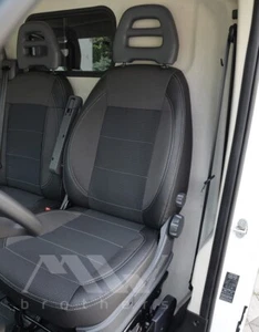 Satz Sitzbezüge Schonbezüge nach Maß FIAT DUCATO III TRANSPORTER (1+2) (2006+) - Bild 1 von 6
