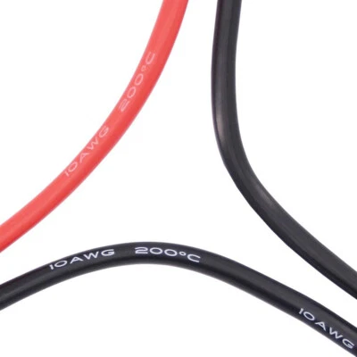 EC5 Series Connector 10AWG Wire Cable Adapter for Lipo RC Battery Losi/E-Flite - Image 1 of 4