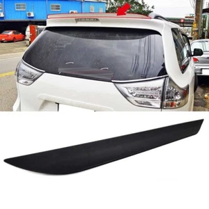 Unpainted PUF For TOYOTA Sienna 3rd 5DR Minivan Rear Top Trunk Lip Spoiler 2020 - Picture 1 of 5