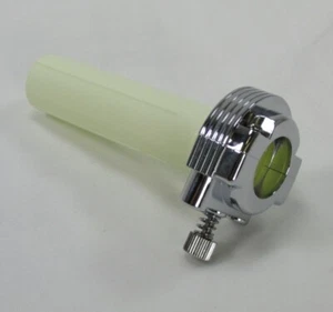 "Conjunto de control del acelerador cromado de 1"" para Harley Big Twin y Sportster 1981-1995" - Imagen 1 de 8