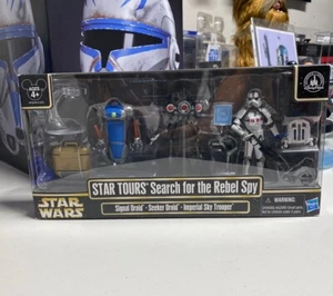 Disney Parks Star Tours Search for the Rebel Spy Pack STAR WARS MIB RARE - Picture 1 of 4