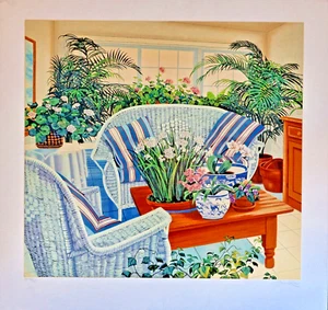 SUSAN RIOS Hand Signed & Numbered Serigraph "A Visit With Susan" - Picture 1 of 1