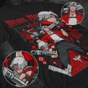 Camiseta de algodón unisex para hombre Devil May Cry Dante - Imagen 1 de 6
