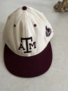 Vintage Texas AM Aggies Hat Gig Em Men Sportswear Inc College University School - Picture 1 of 13