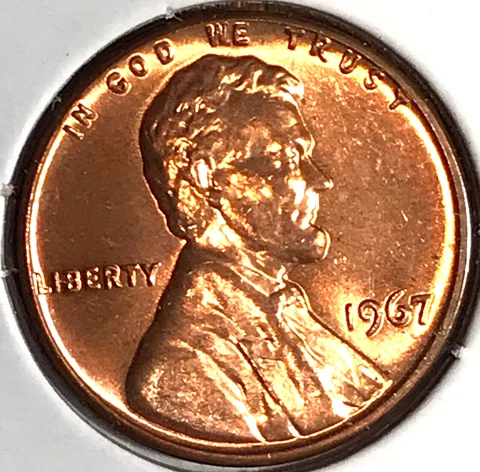 1967 Lincoln Cent Cover