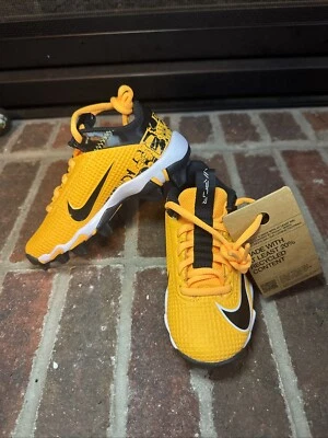 Botines de fútbol/béisbol Nike Vapor Edge Shark 2 grandes naranjas para niños (FQ4020-800) Foto 1 de 4