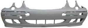 MB Mercedes E Class W210 Front Bumper Cover with holes for washers 2000 - 2003 