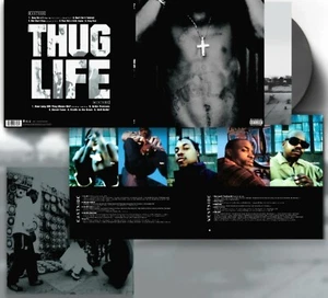 2Pac Thug Life Volume 1 LP Opaque Grey Color Exclusive Vinyl Brand New Sealed - Picture 1 of 8