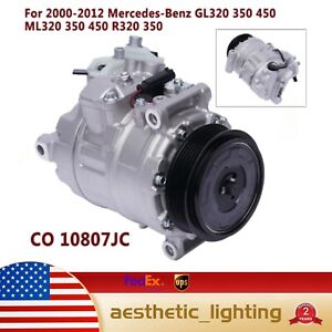 Engine A/C Compressor +Clutch For 00-12 Mercedes-Benz GL/ML/R320 350 GL450 ML450