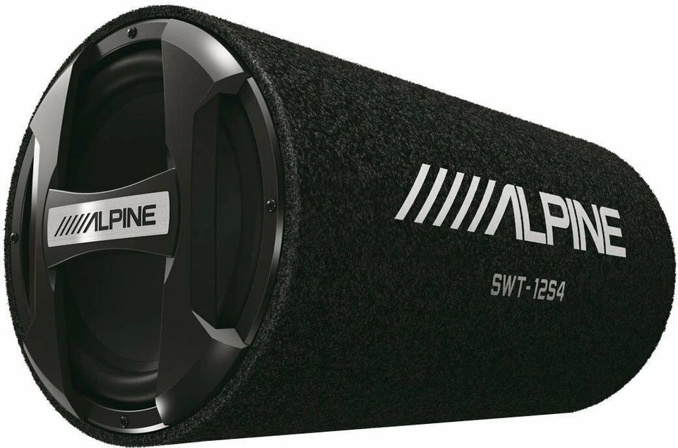 Alpine SWT-12S4 1500W Único 12" Bass Reflex Sellado Subwoofer Tubo Caja Foto 1 de 1