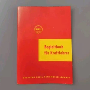 Shell Begleitbuch für Kraftfahrer - Blanko - 40 Seiten - DIN A 6 - 60 er Jahre - Bild 1 von 7