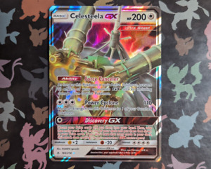 Pokemon Sun & Moon Ultra Prism Card: Celesteela GX 162/156 Rainbow Ult -  Recaptured LTD