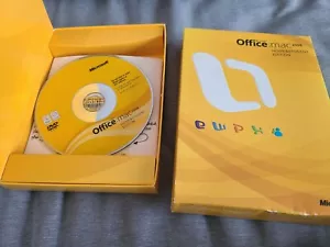 Microsoft Office 2008 Home & Student Edition for Mac w/ 3 Product Keys - Picture 1 of 1