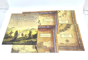 Adventures in Middle Earth The Road Goes Ever On Map Pack AiME 5e LotR RPG Cub7 - Picture 1 of 2