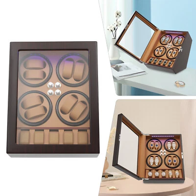 Enrollador de reloj retro para relojes automáticos Enrollador de reloj automático Caja de exhibición 8+5 Foto 1 de 4