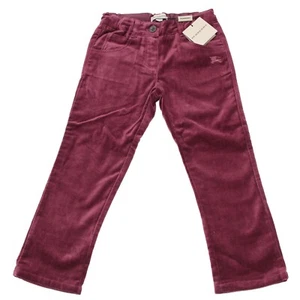 5951M Pantalones Bimba Burdeos Burberry Velluto Pantalones Pantalones Niños - Imagen 1 de 4