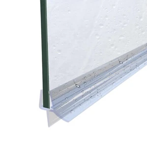 Junta de ducha DK06 para puerta de ducha 4-7 mm - Perfil de ducha de repuesto para deflector de agua - Imagen 1 de 14