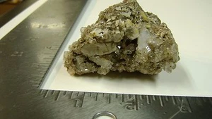 2 1/2" X 2 1/2" Crystal Quartz Cluster 2 sided on Matrix - Poughkeepsie, NY. - Picture 1 of 12