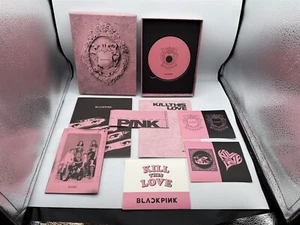 BLACKPINK KILL THIS LOVE LIMITED EDITION PINK VER CD BOX SET PHOTOBOOK STICKERS - Picture 1 of 11