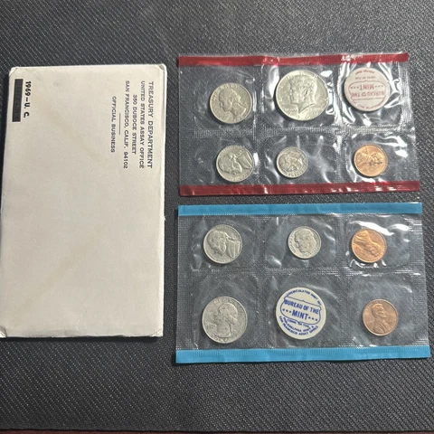 1969 Mint Set P, D and S Cover