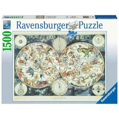 Puzzle: Mappa del mondo di animal - 1500 pz - Ravensburger 16003 - Immagine 1 di 2