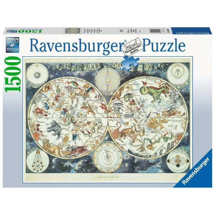Puzzle 1500pz Mappa del mondo 16003 7 4005556160037 Ravensburger S.r.l. (s.p