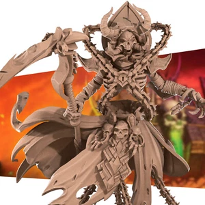 Lich Lord - Undead King - Bite the Bullet Fantasy D&D Miniature - Picture 1 of 5