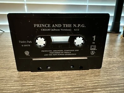 EX   CASSETTE  SINGLE --Prince And The New Power Generation – Cream - Image 1 of 4