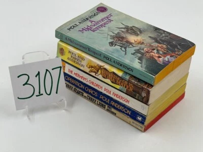 Poul Anderson: Fantasy Five Paperback Book Lot Foto 1 de 4