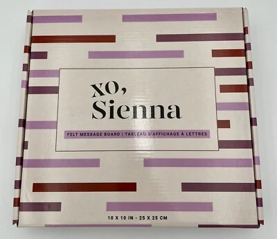  Felt Message Board XO Sienna 189 Letters etc, 11.2" x 10.4" New NIB Gift - Image 1 of 3