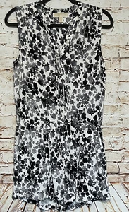 Michael Kors Damen Strampler Shorts schwarz weiß ärmellos Gr. S Taschen (z) - Bild 1 von 6