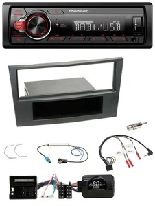 Pioneer MP3 1DIN DAB USB Lenkrad Autoradio für Opel Antara Astra H Zafira B char - Bild 1 von 13