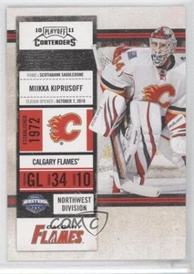 2010-11 Panini Playoff Contenders Miikka Kiprusoff #63 - Picture 1 of 4