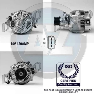 FOR LAND ROVER DEFENDER & DISCOVERY 2.5 TD5 4x4 DIESEL BRAND NEW 120A ALTERNATOR - Picture 1 of 1