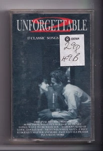 (LS734) Unforgettable, 17 tracks various artists - 1989 Cassette Tape - Picture 1 of 2