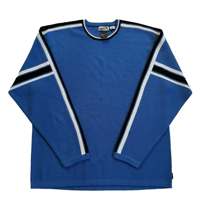 Vtg Obermeyer Sweater Top Men XL Ski Pullover Wool Blend 90s Y2K Hip Hop Skater - Image 1 of 4