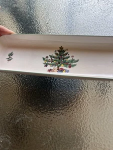 Nikko Felices Fiestas Bandeja Como Nueva 9" Árbol de Navidad - Imagen 1 de 6
