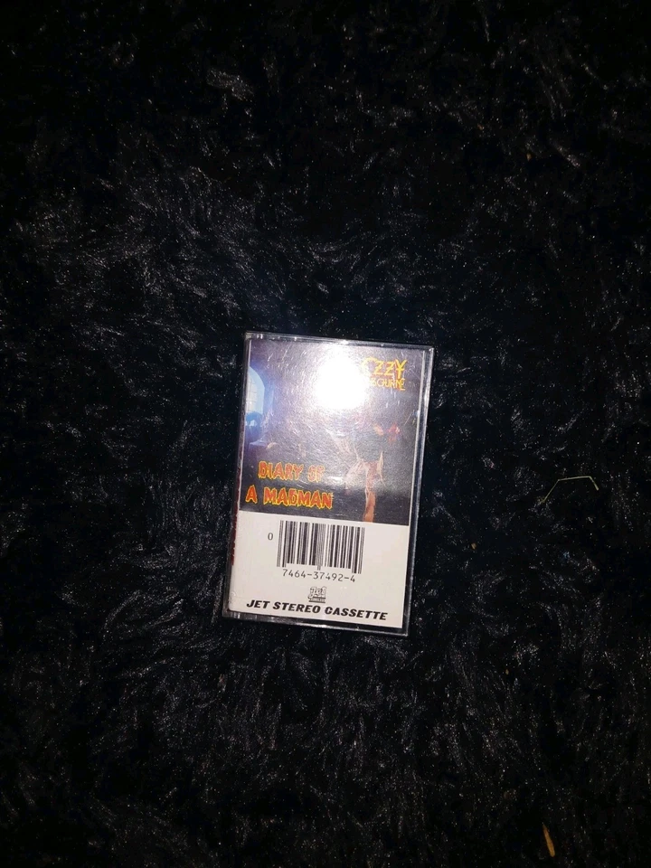 Ozzy Osborne Diary of A Madman Cassette Tape 1981 Heavy Metal Classic Rock Music - Image 1 of 2