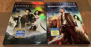 Legend of the Seeker Seasons 1 & 2 Complete Mythology Series on DVD W/Slipcovers - Foto 1 di 2